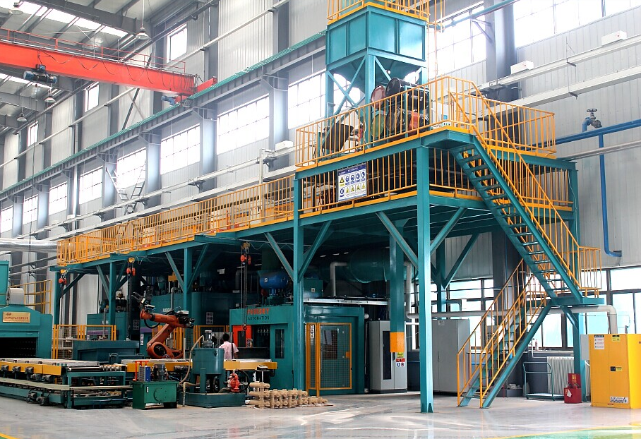 天潤曲軸冷芯系統